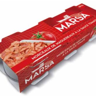 Marsa Morceaux de Maquereaux a La Sauce Tomate